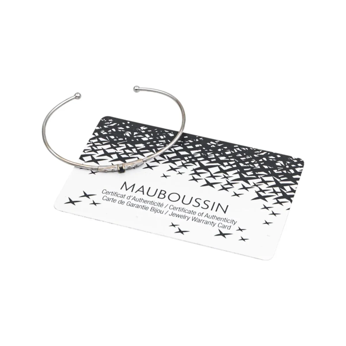 Mauboussin Bracelet Capsule d'émotions Or blanc Saphir, Diamant – Image 4