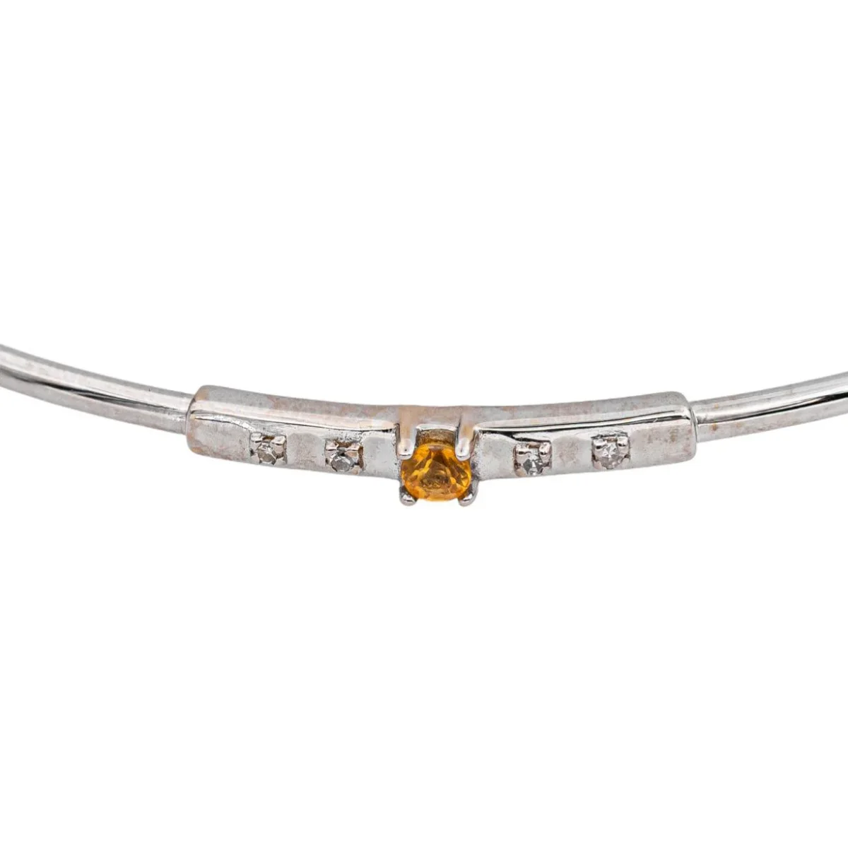 Mauboussin Bracelet Capsule d'émotions Or blanc Saphir jaune, Diamant – Image 5
