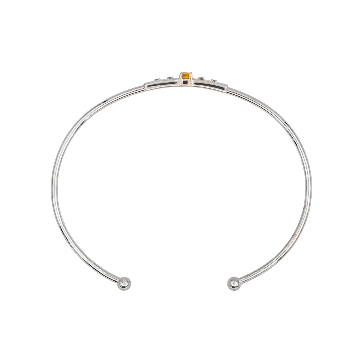 Mauboussin Bracelet Capsule d'émotions Or blanc Saphir jaune, Diamant – Image 7