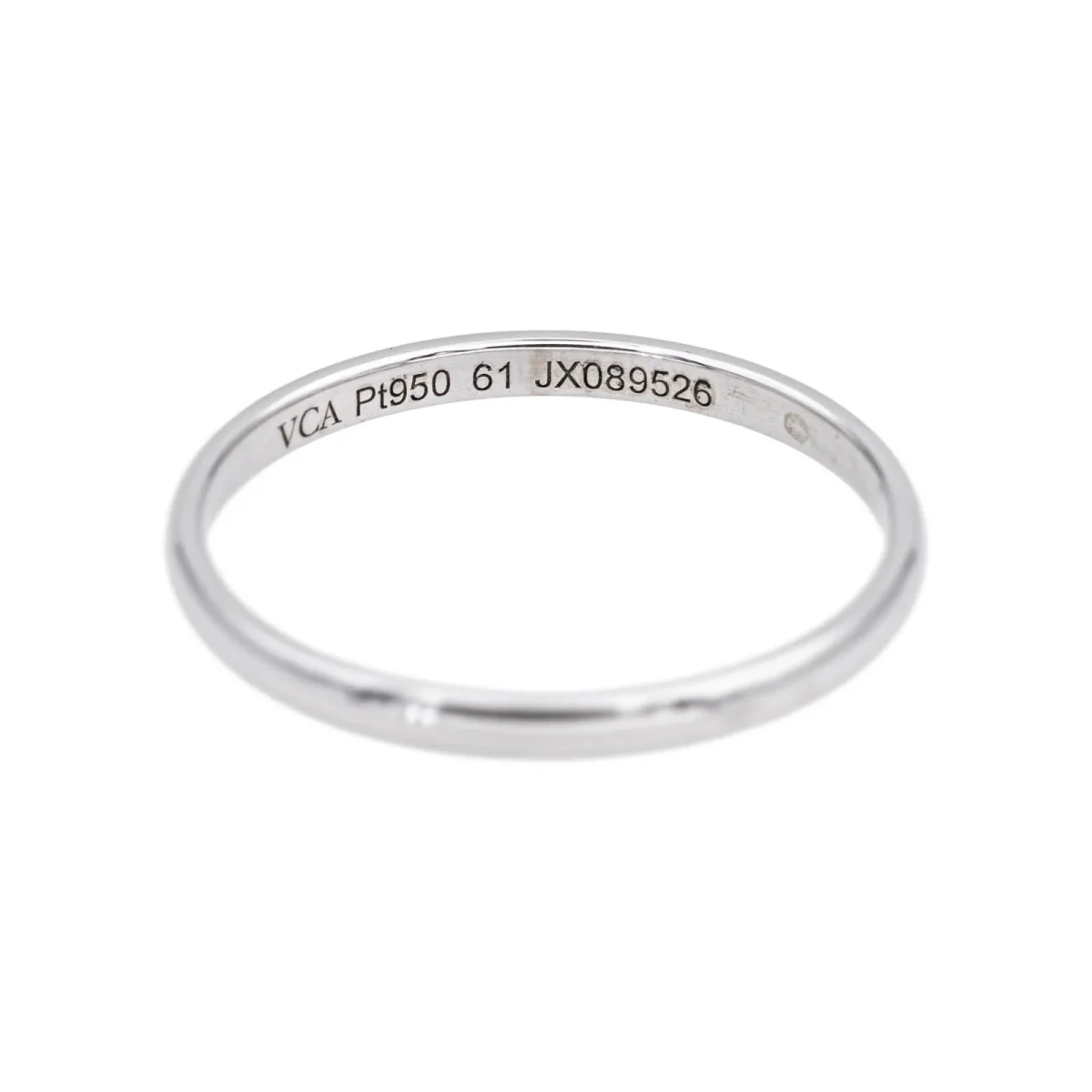 Van cleef & arpels Bague Alliance Toujours Platine – Image 4