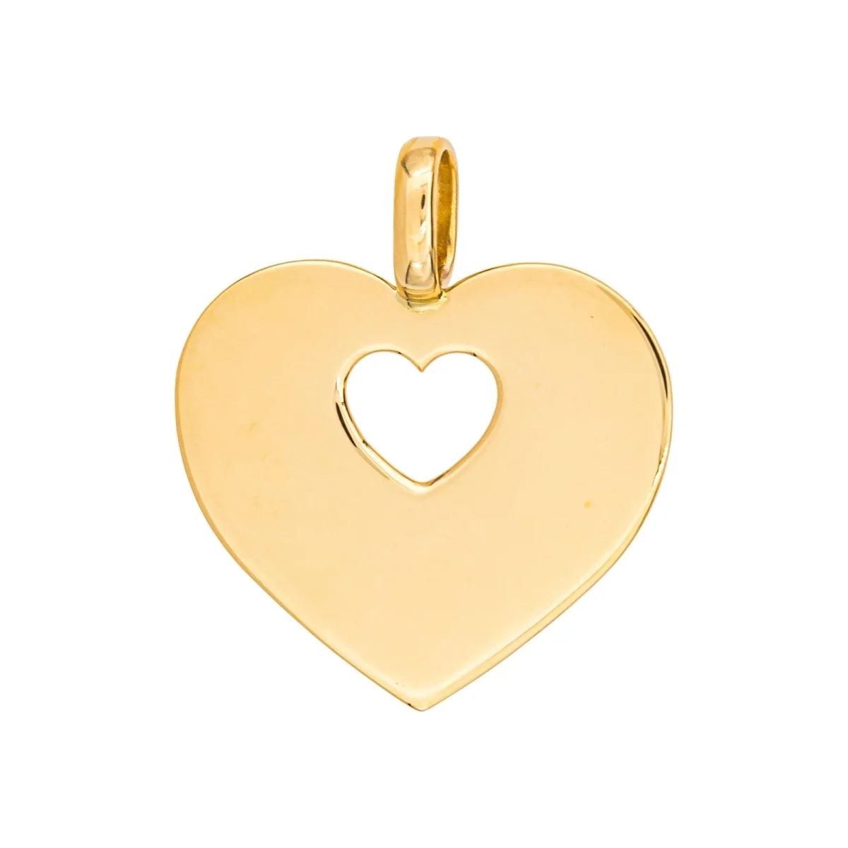 Poiray Pendentif Cœur Or jaune