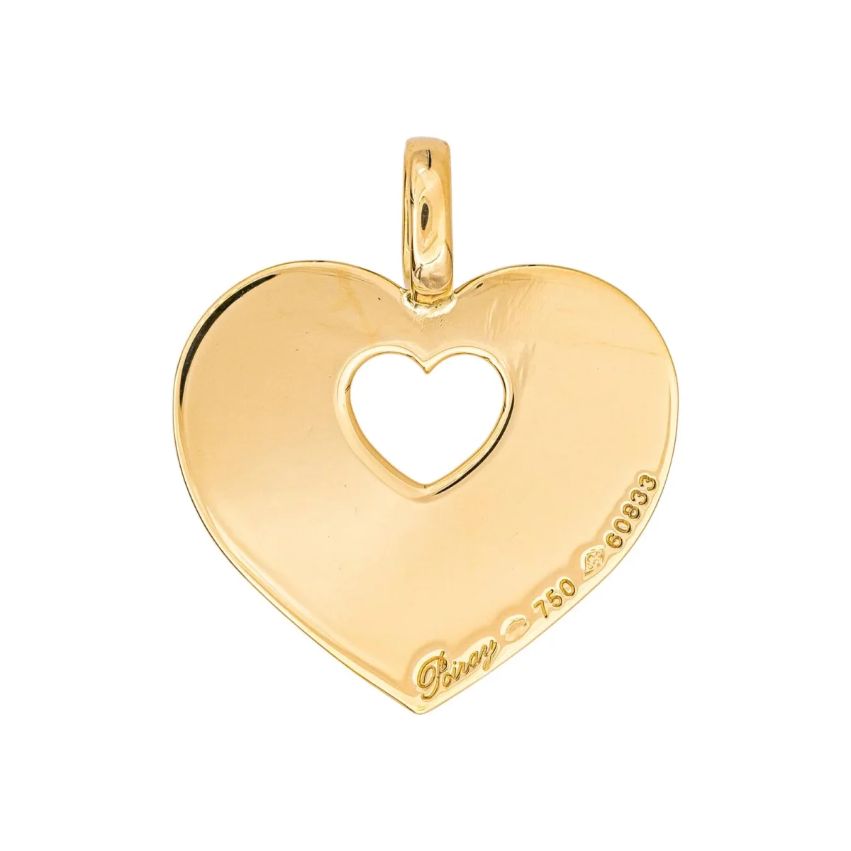 Poiray Pendentif Cœur Or jaune – Image 4