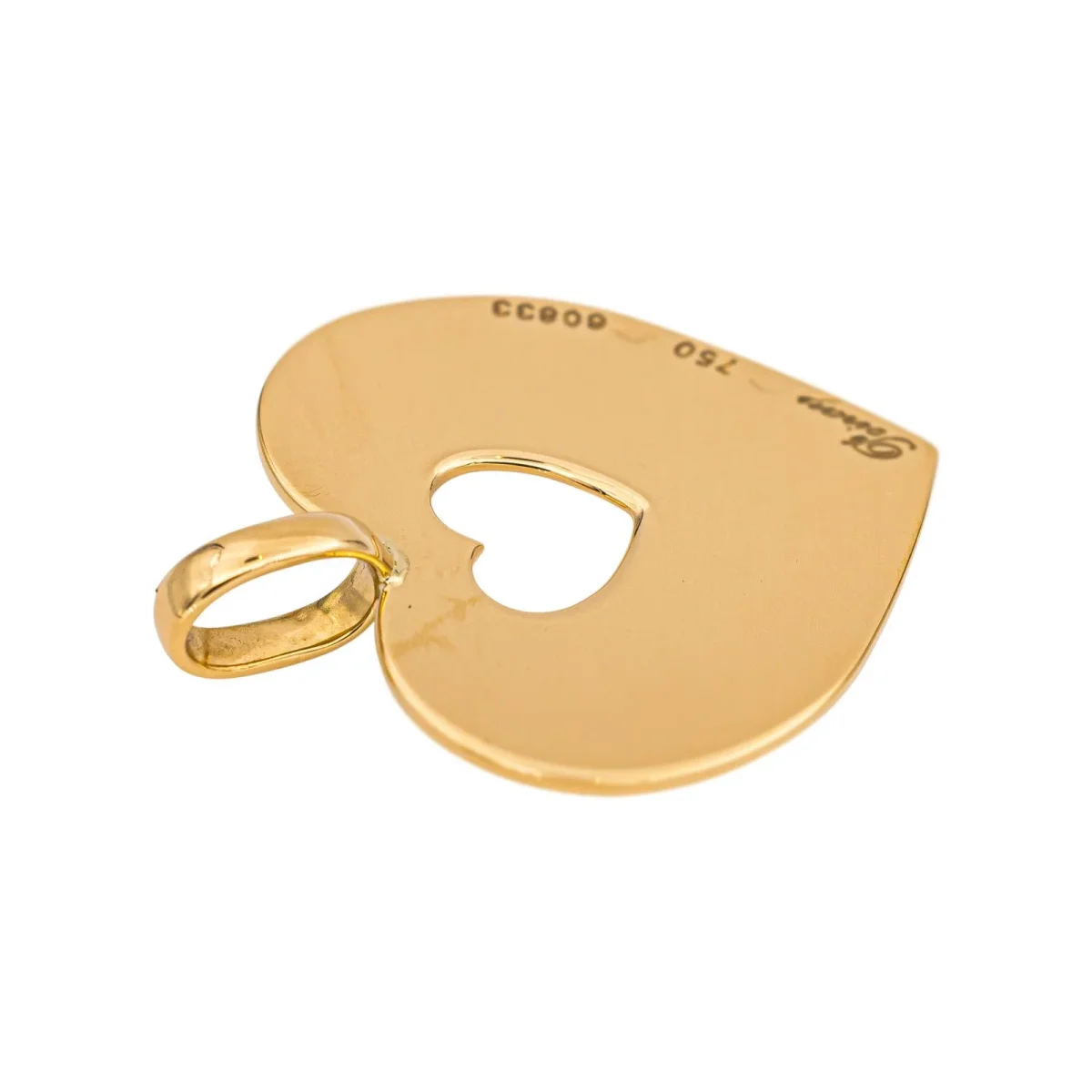 Poiray Pendentif Cœur Or jaune – Image 5