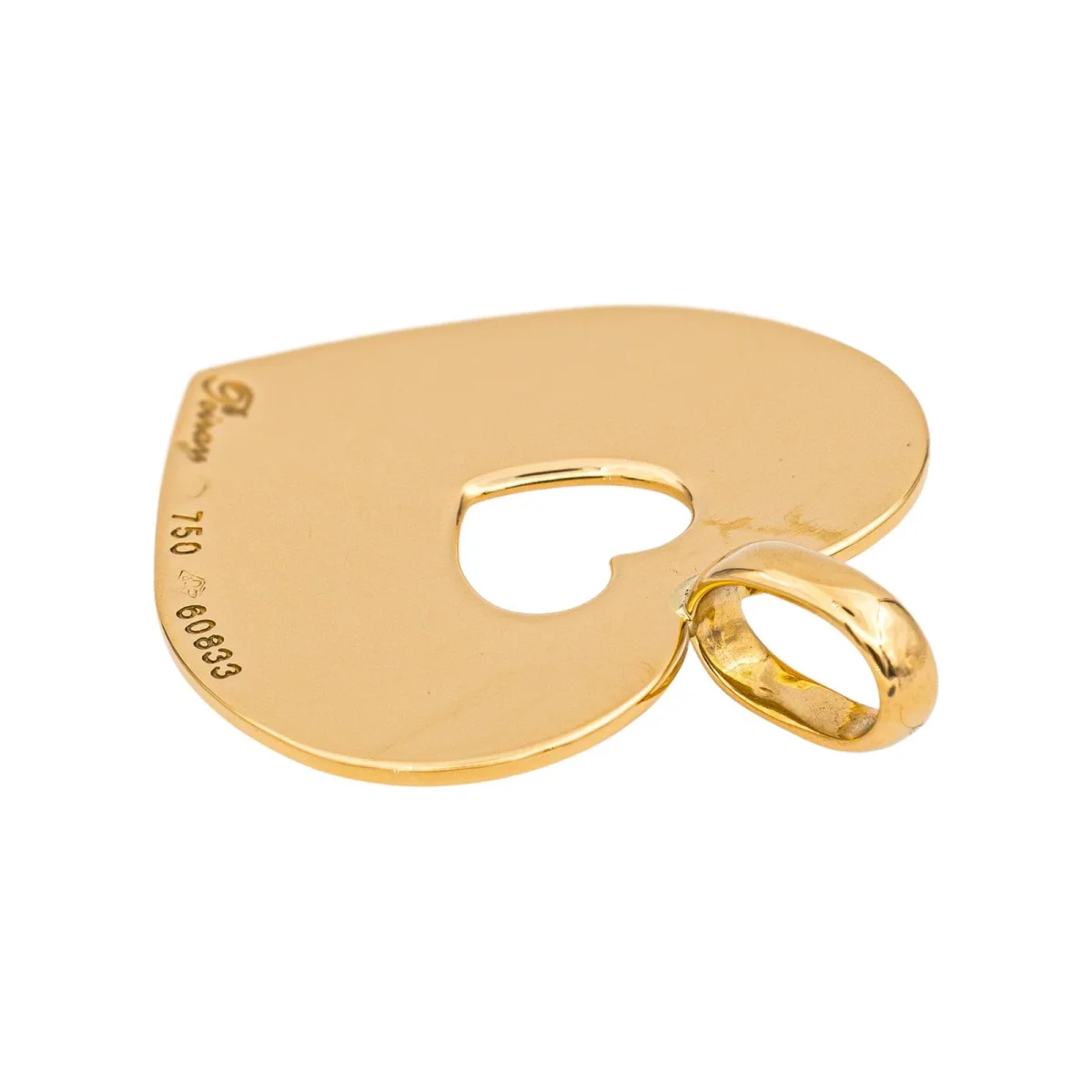 Poiray Pendentif Cœur Or jaune – Image 7