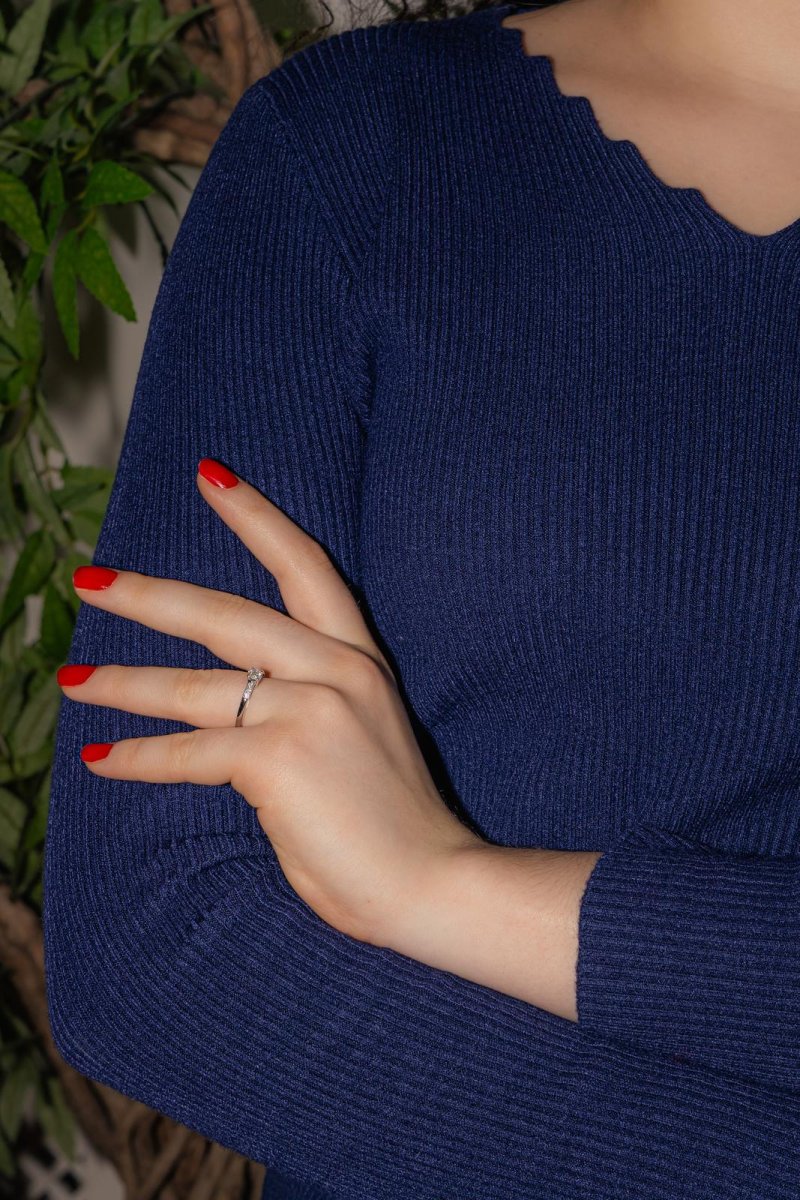 Mauboussin Bague Tu es le sel de ma vie Or blanc Diamant – Image 3