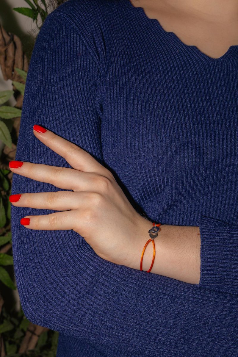 Dinh van Bracelet Cordon Menottes Argent – Image 3