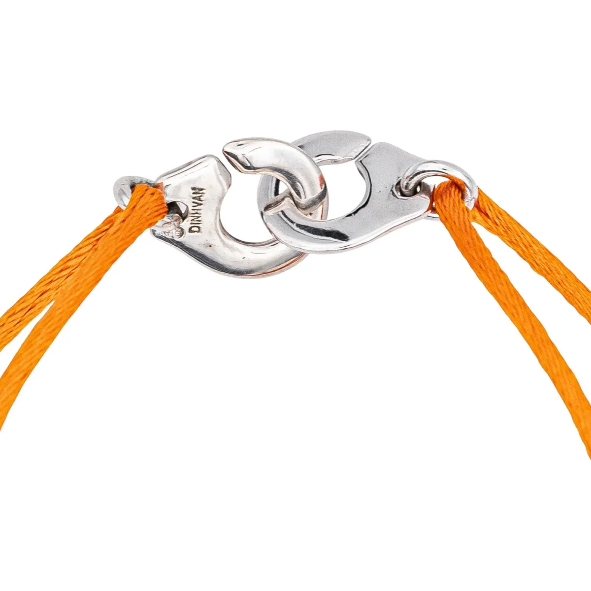 Dinh van Bracelet Cordon Menottes Argent – Image 5