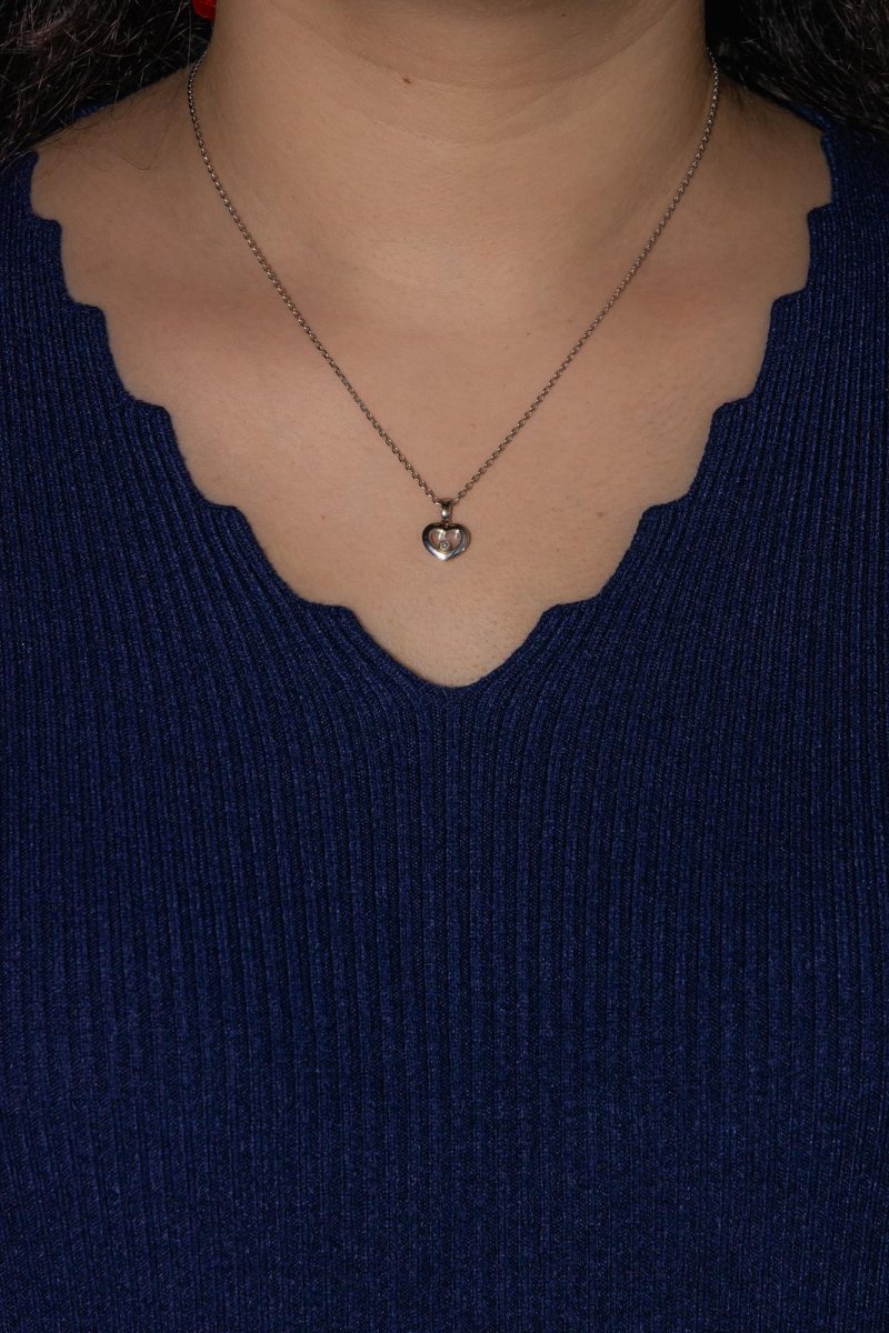 Chopard Collier Or blanc Diamant – Image 3