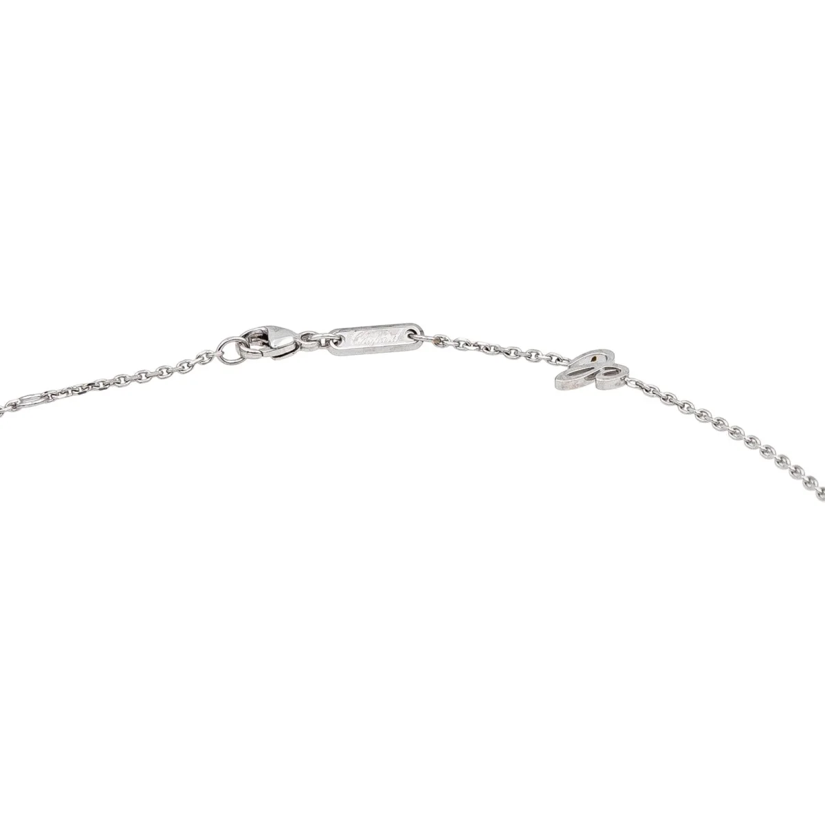 Chopard Collier Or blanc Diamant – Image 6