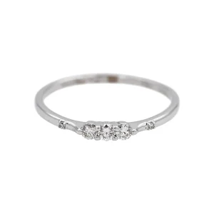 Mauboussin Bague Trois grains d'amour Or blanc Diamant