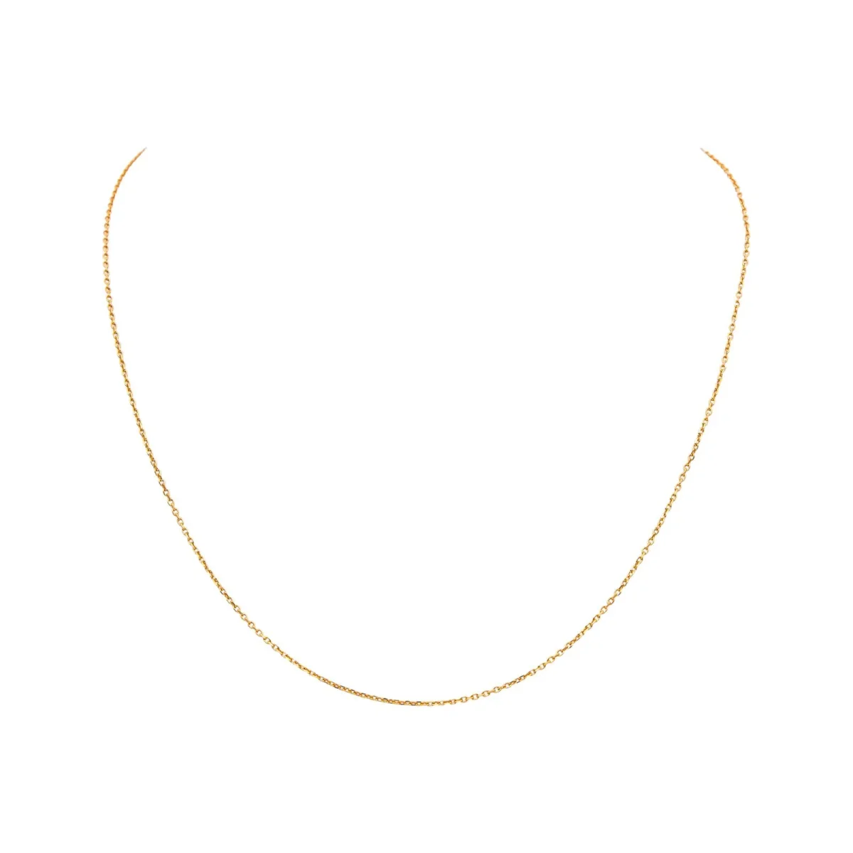 Collier Chaîne Or rose – Image 4