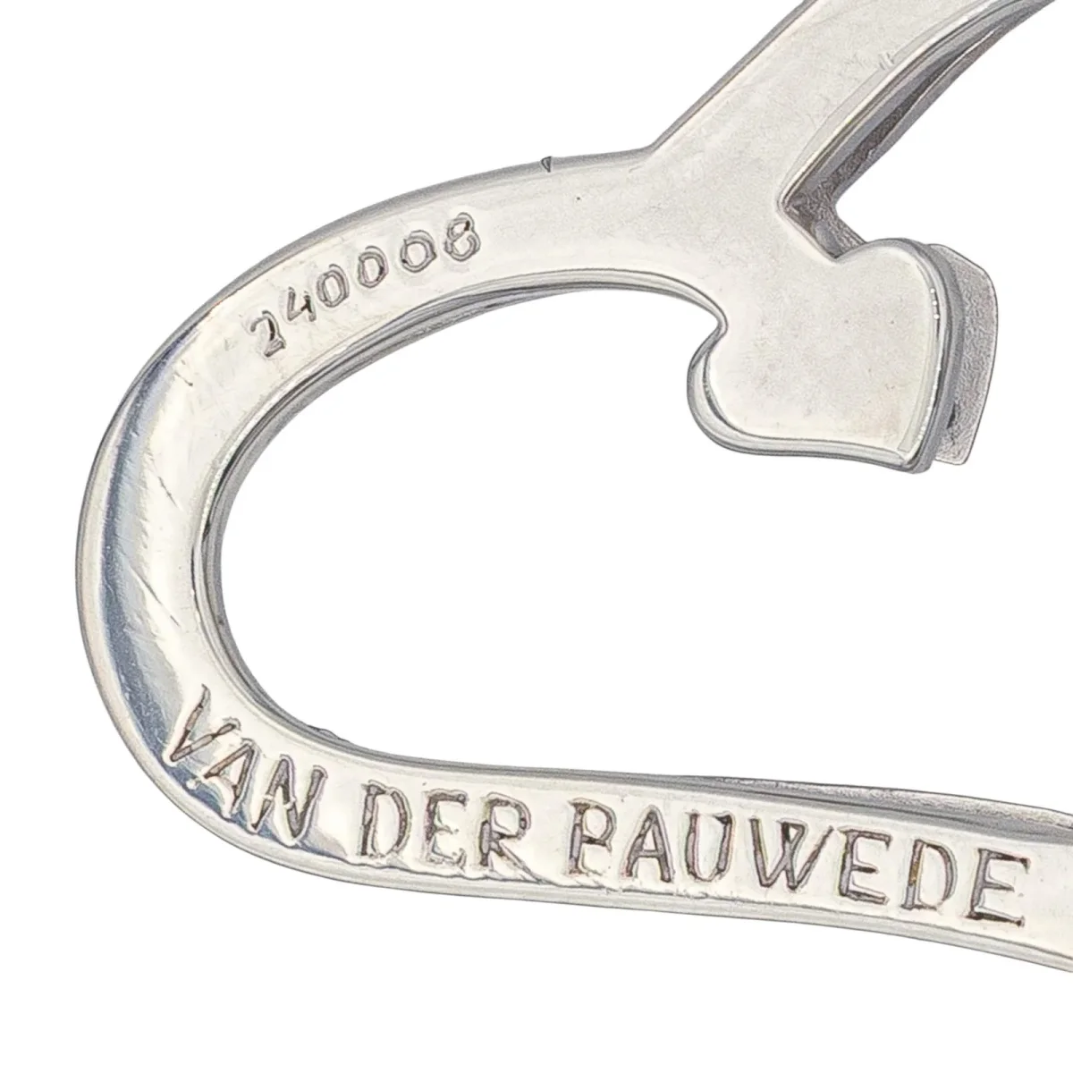 Van der bauwede Pendentif Argent Diamant, Saphir – Image 7
