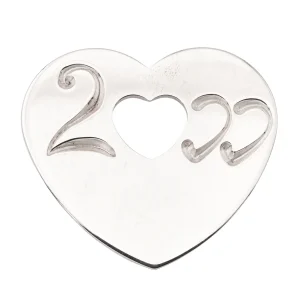 Poiray Pendentif Coeur Or blanc