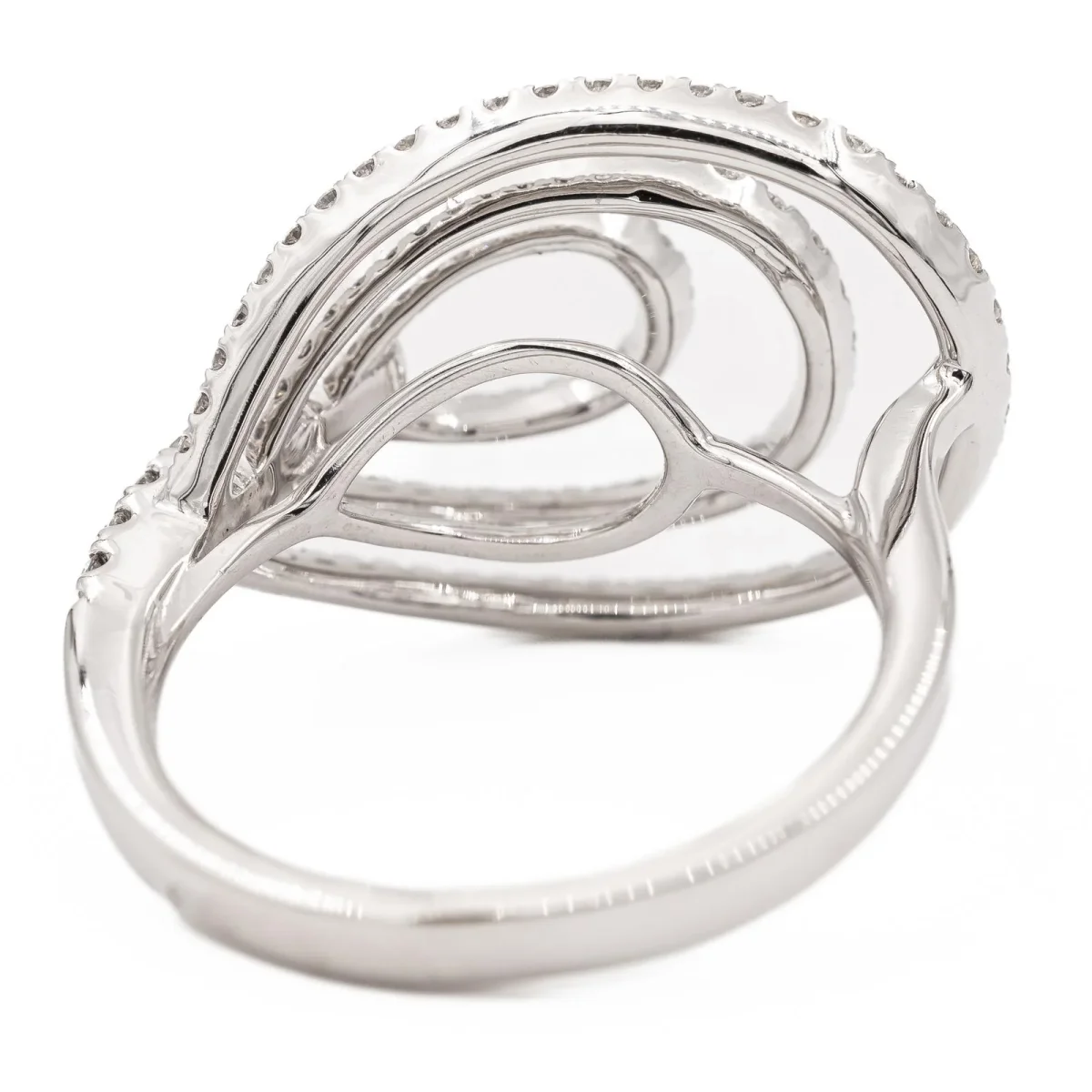Djula Bague Or blanc Diamant – Image 5