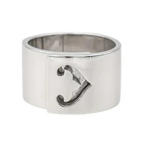 O.j. perrin Bague Légendes Or blanc