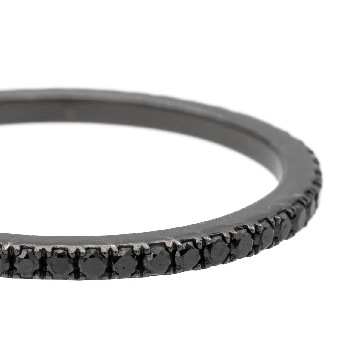 Etername Bague Pure Or noir Diamant – Image 6