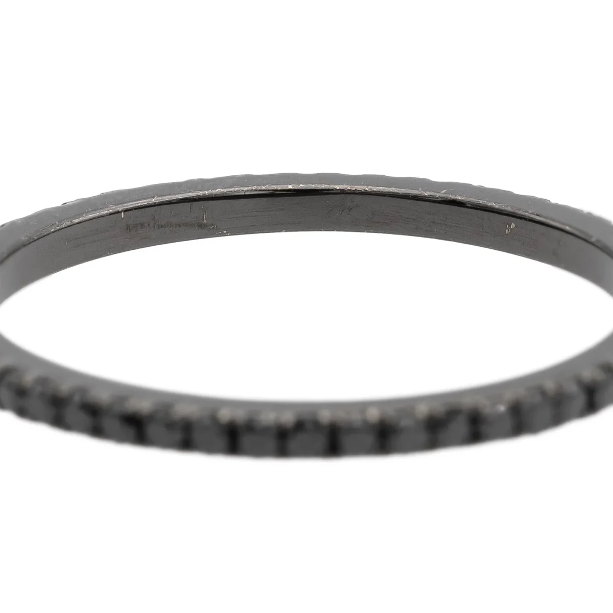 Etername Bague Pure Or noir Diamant – Image 8