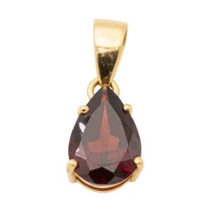 Pendentif Or jaune Grenat