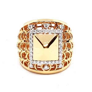 Bague Or rose Diamant