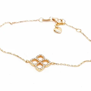 Bracelet Dentelle Or rose Diamant