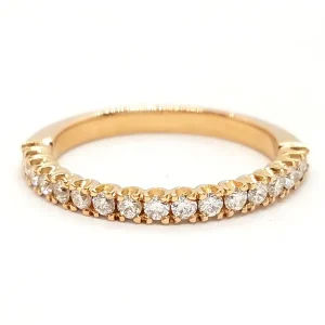 Bague Alliance Or rose Diamant