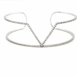 Bracelet Graphique Or blanc Diamant