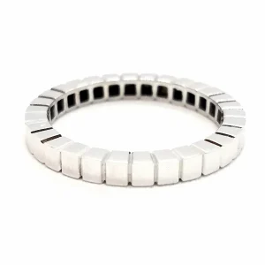 Bague Alliance Or blanc