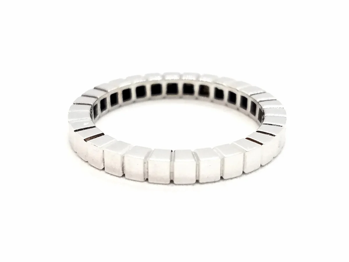 Bague Alliance Or blanc – Image 2