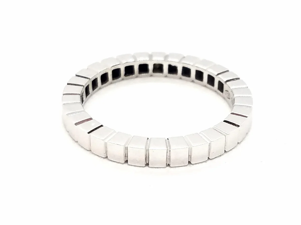 Bague Alliance Or blanc – Image 3