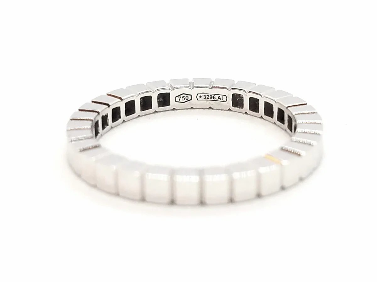 Bague Alliance Or blanc – Image 5