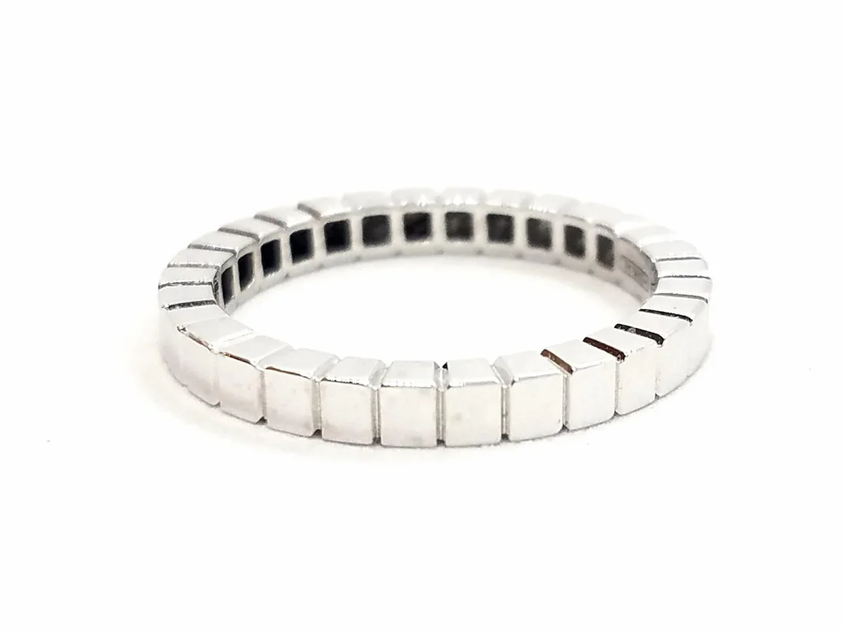 Bague Alliance Or blanc – Image 6