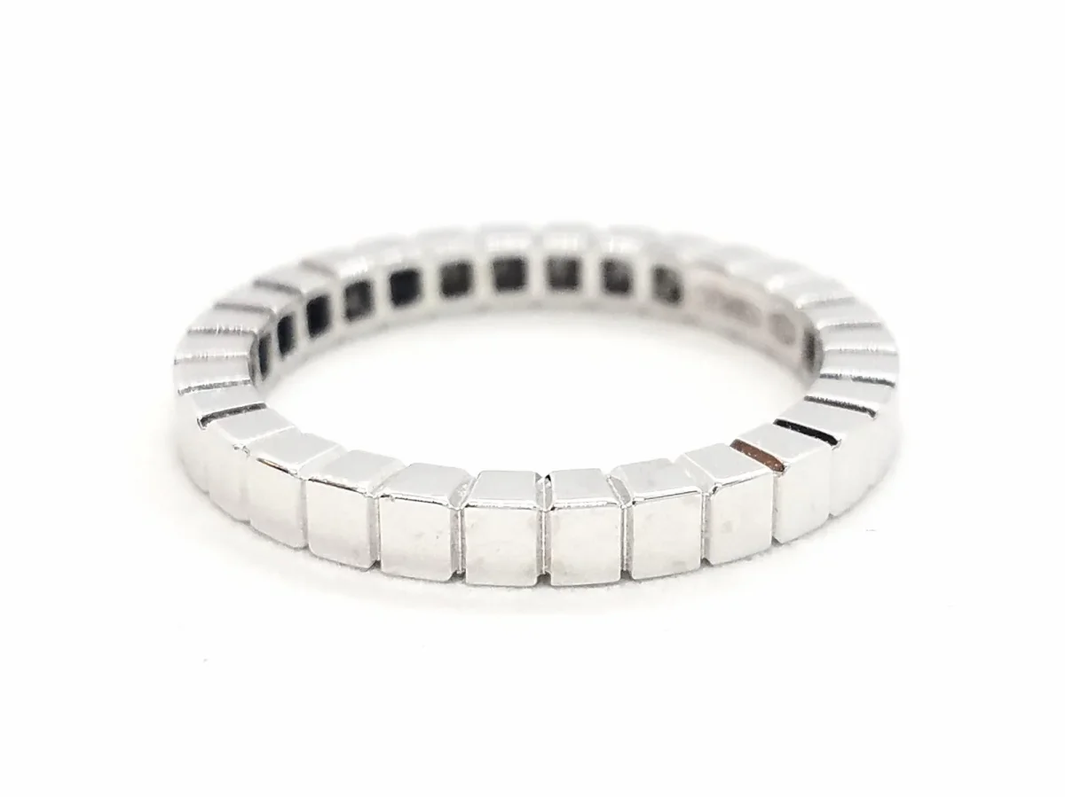 Bague Alliance Or blanc – Image 8