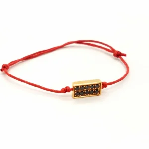 Bracelet Cordon Or rose Diamant