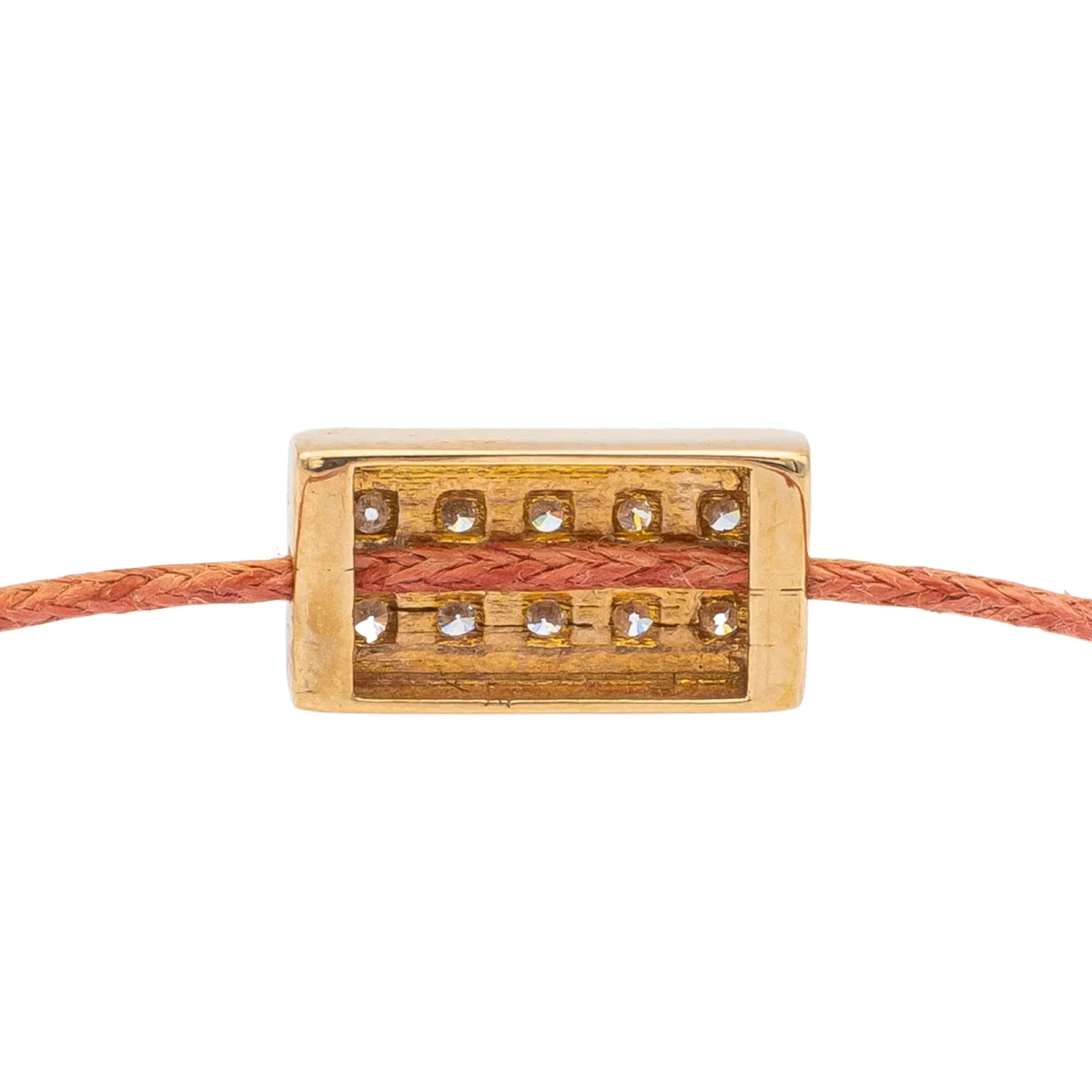 Bracelet Cordon Or rose Diamant – Image 7