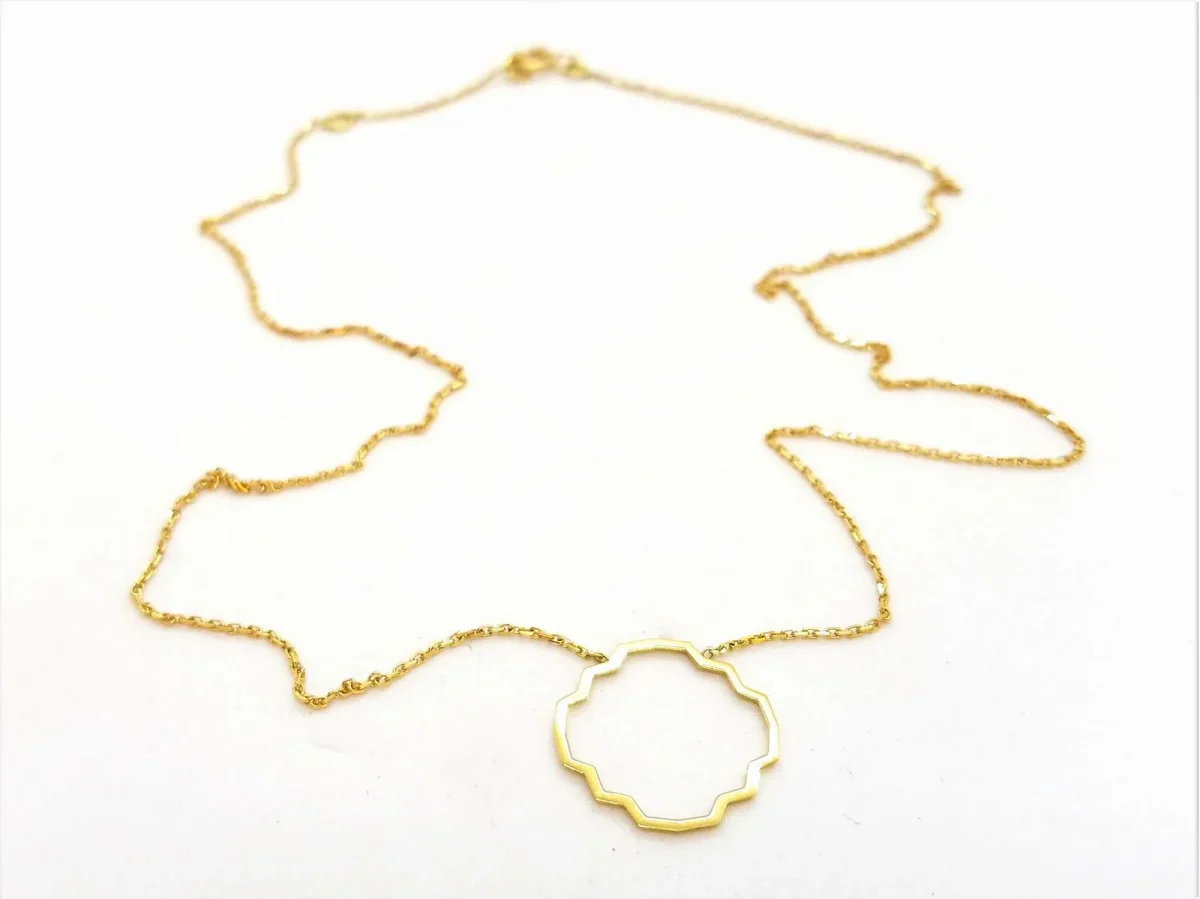 Collier Transparence Or jaune