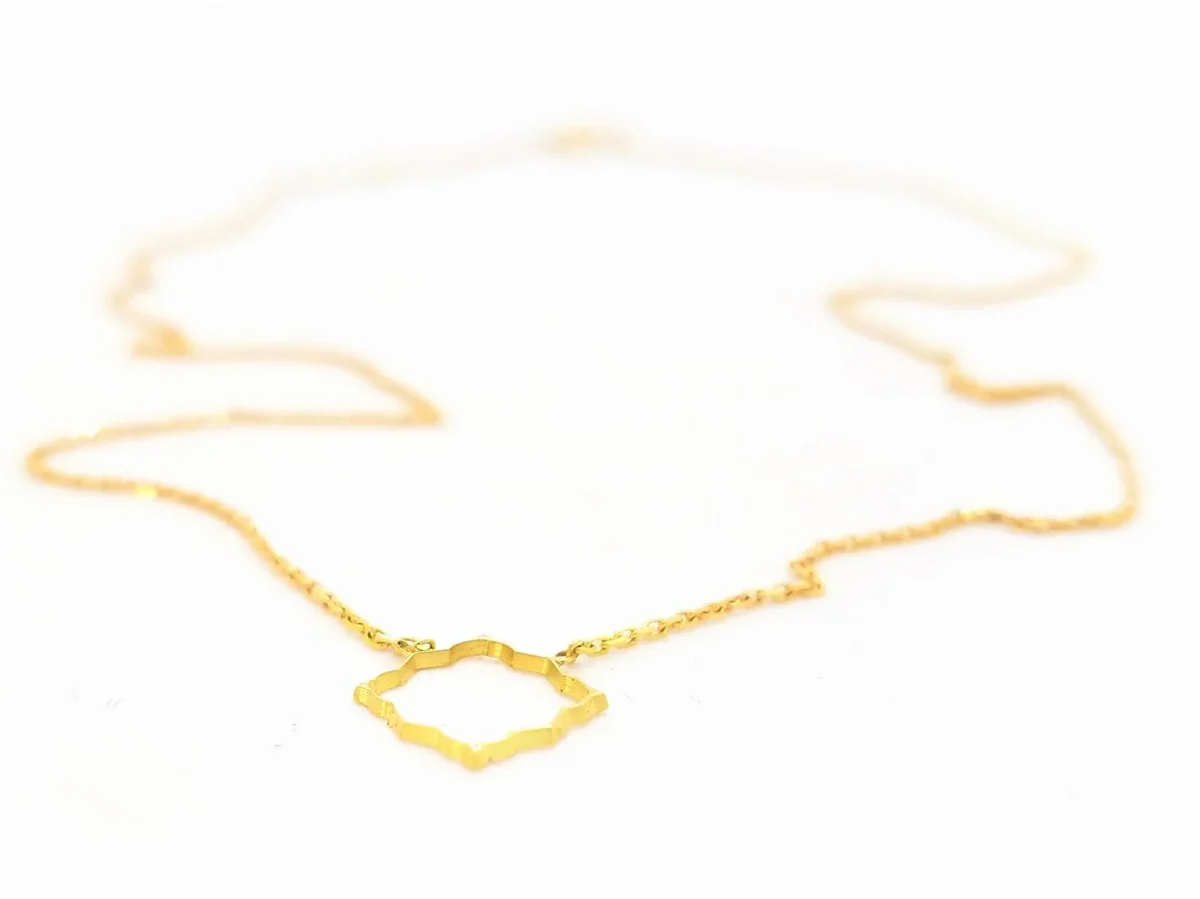 Collier Transparence Or jaune – Image 3