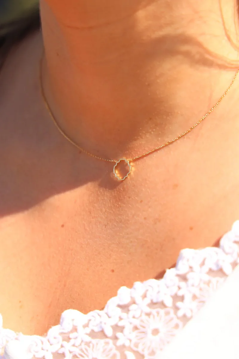 Collier Transparence Or jaune – Image 3