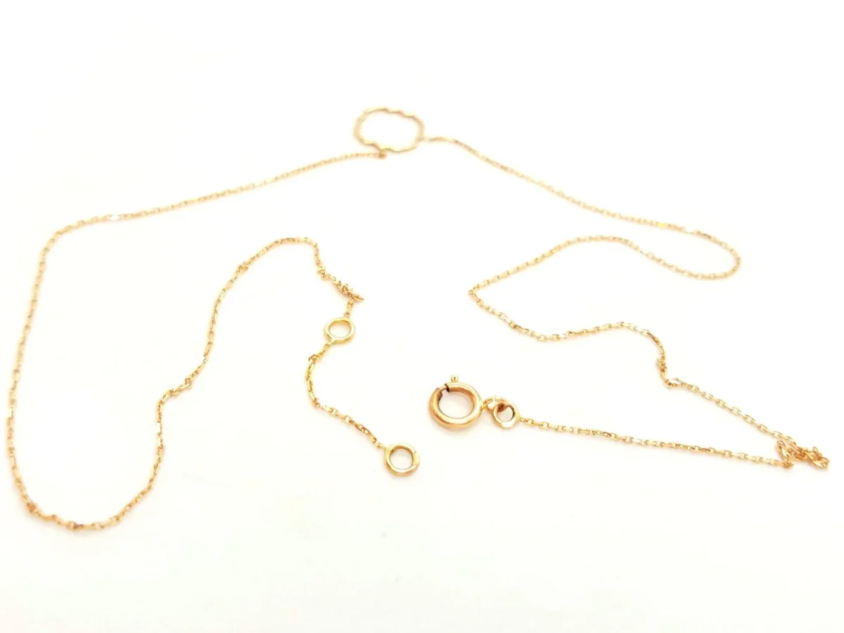 Collier Transparence Or rose – Image 9