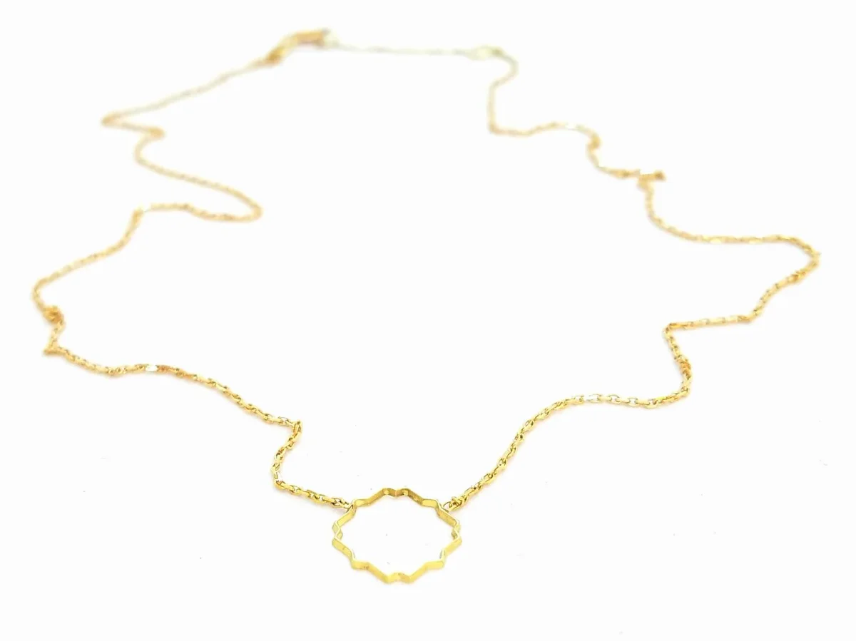Collier Transparence Or jaune