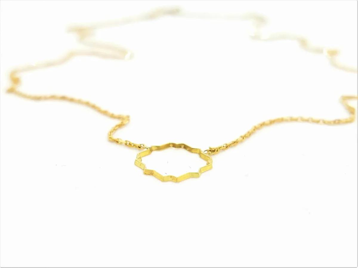 Collier Transparence Or jaune – Image 3