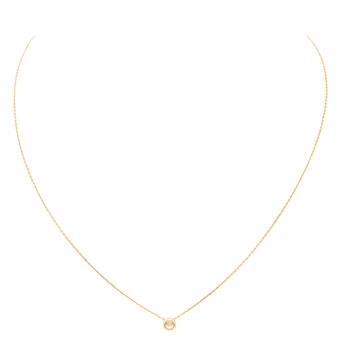 Collier Or jaune Diamant – Image 4