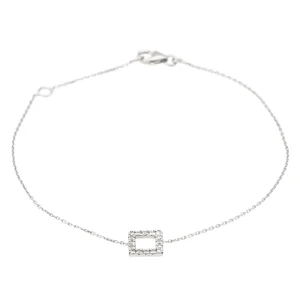 Bracelet Graphique Or blanc Diamant