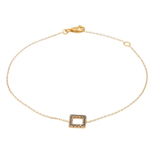 Bracelet Graphique Or rose Diamant