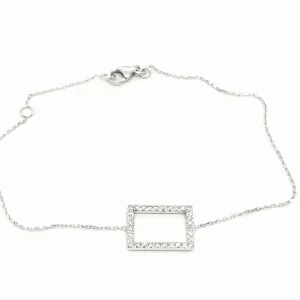 Bracelet Graphique Or blanc Diamant