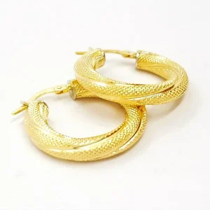 Boucles d'oreilles Créoles Or jaune