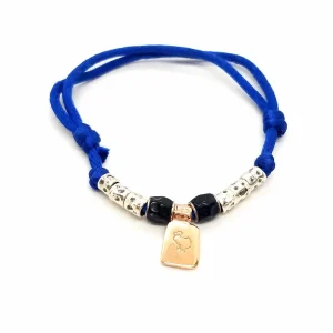 Dodo pomellato Bracelet Cordon  Or rose, Argent