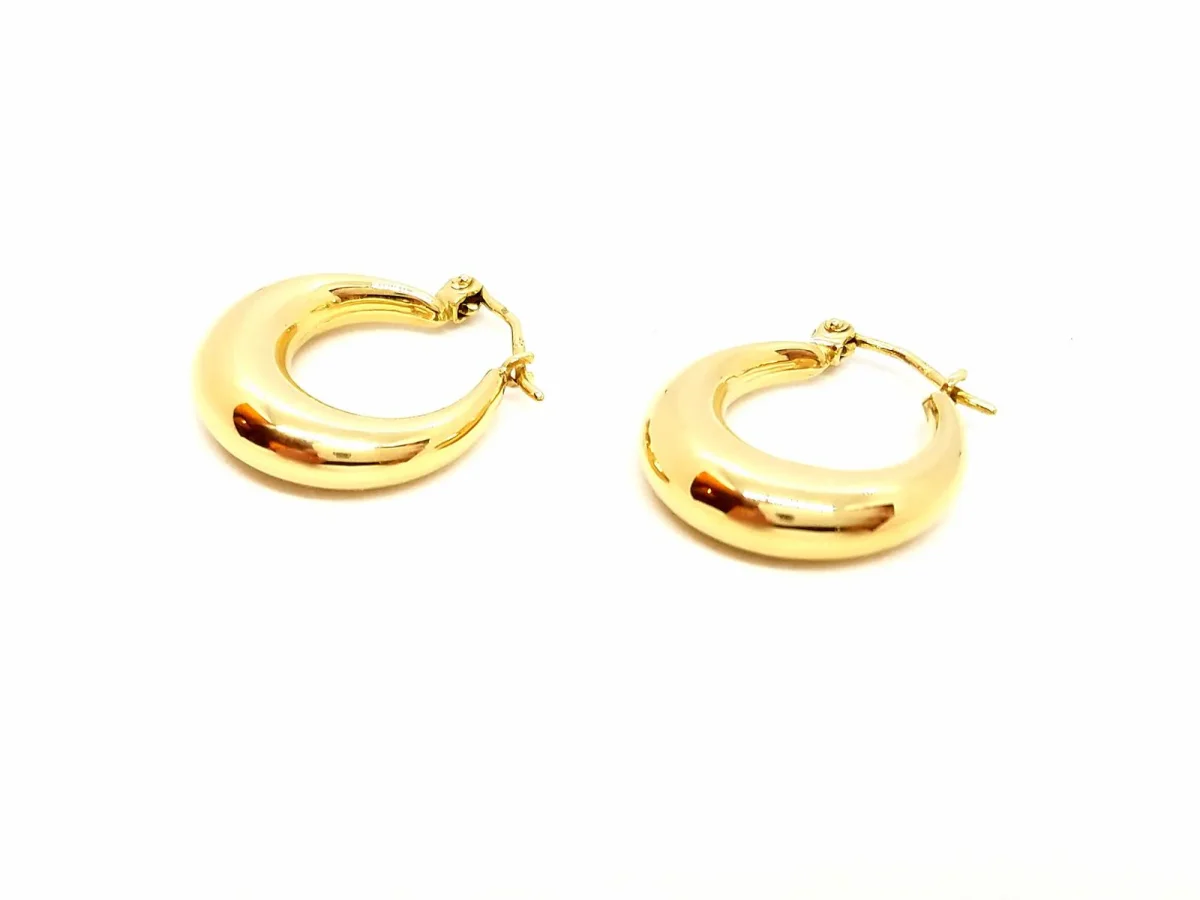 Boucles d'oreilles Créoles Or jaune