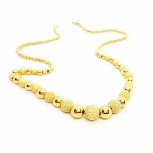 Collier Boule Or jaune