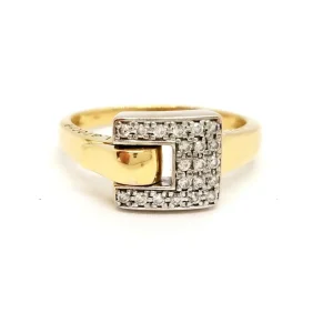 Guy laroche Bague  Or jaune, Or blanc Diamant