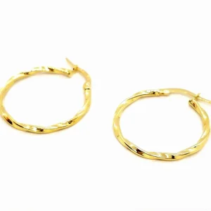 Boucles d'oreilles Créoles Or jaune